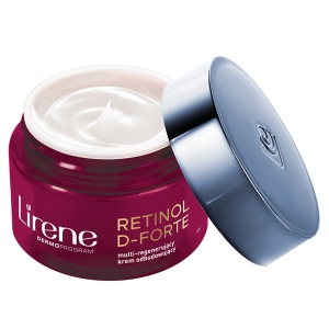 LIRENE Retinol D-forte 70+, multi-regenerating restorative cream, for the NIGHT - 50ml