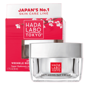 HADA LABO TOKYO RED Anti-Falten- und feuchtigkeitsspendende Tagescreme